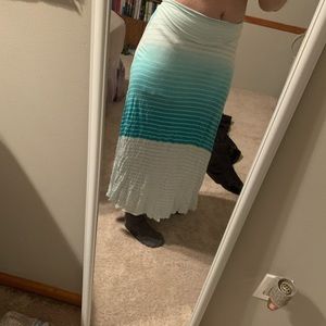 Ombré Maxi Skirt